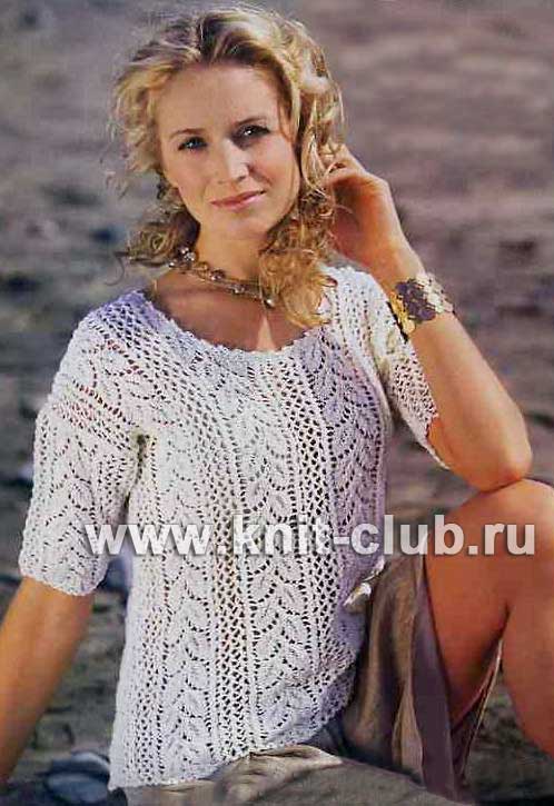 16 моделей ажурных шарфиков для женщин